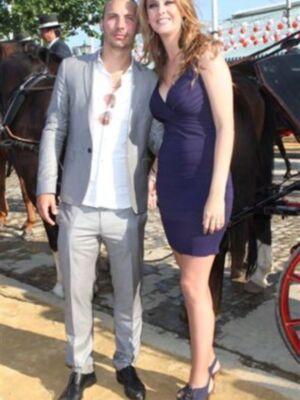 Elisabeth Reyes posa por primera vez con su novio el futbolista del Sevilla Alexis 