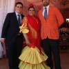 Agustín Bravo, María Teresa Campos y Charo Reina un año más en la feria de Sevilla