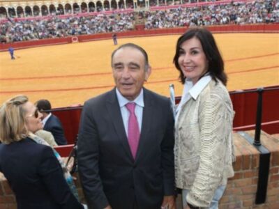 Muchas caras conocidas en la feria de Sevilla