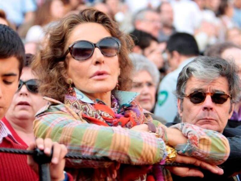 Muchas caras conocidas en la feria de Sevilla