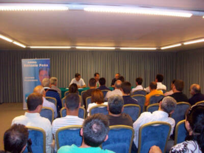 Antonio Peña se reunió con representantes del mundo del deporte(Chipiona) 