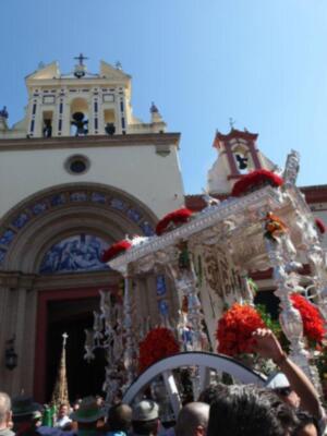 Rocío 2011, Salida de la hermandad de Triana de Sevilla.