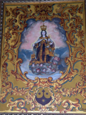 Altar y cultos en la capilla del Carmen de Calatrava (Sevilla)&#8207;