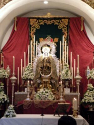 Altar y cultos en la capilla del Carmen de Calatrava (Sevilla)‏