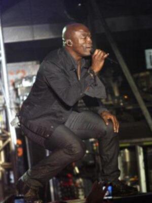 Seal el marido de Heidi Klum, un animal sobre el escenario