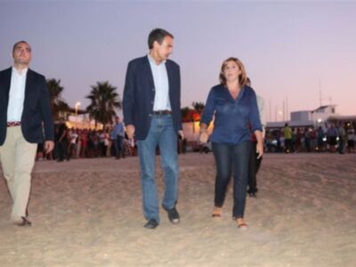 Zapatero comienza en Sanlúcar sus vacaciones