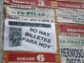 No hay billetes para hoy.