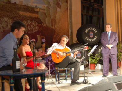 Entrañable Pregón del Moscatel del bodeguero chipionero José Mellado Martín.-