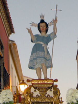 El Corpus de Saltera (Sevilla), procesiona desde el Siglo XVII el 15 de Agosto