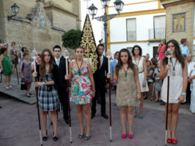 El Corpus de Saltera (Sevilla), procesiona desde el Siglo XVII el 15 de Agosto