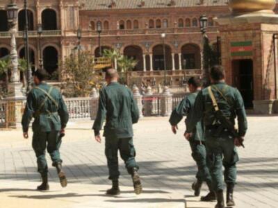 Sacha Baron Cohen rueda EL DICTADOR en la Plaza de España de Sevilla  