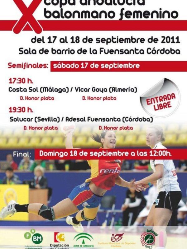 Balonmano: Cita de las chicas con la Copa de Andalucía