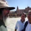 Sacha Baron Cohen rueda EL DICTADOR en la Plaza de España de Sevilla  