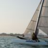 Fernando González de la Madrid repite en el Ascenso a vela del Guadalquivir