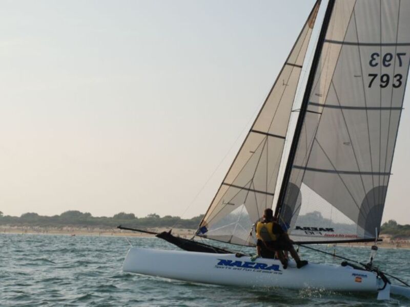 Fernando González de la Madrid repite en el Ascenso a vela del Guadalquivir