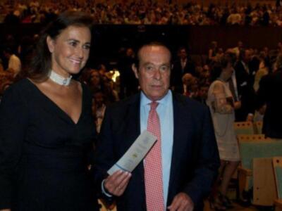 La Duquesa de Alba y Alfonso Díez, en su último acto público como solteros