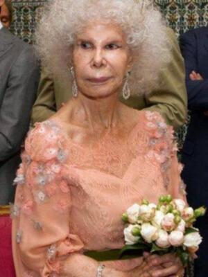 La Duquesa de Alba da el si quiero a Alfonso Díez