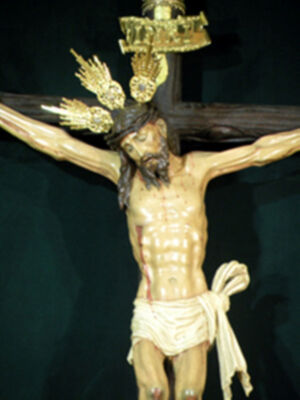 Espectacular altar de cultos de Triduo en honor a María Stma. de las Angustias Coronada de Alcalá del Río&#8207;