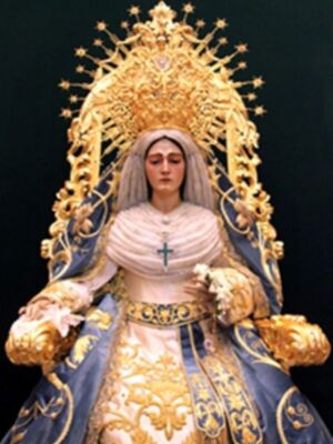 Besamano y Besapies de la Virgen de las Angustias de Alcalá del Río
