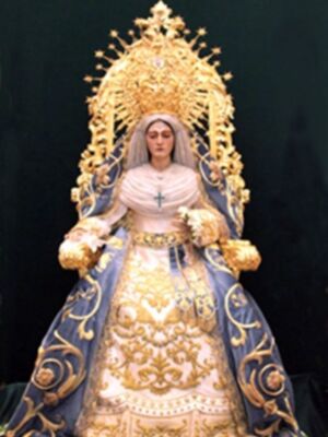 Besamano y Besapies de la Virgen de las Angustias de Alcalá del Río