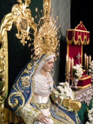 Besamano y Besapies de la Virgen de las Angustias de Alcalá del Río