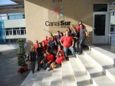 El taller de empleo Comunica de Chipiona visita la Radiotelevisión Andaluza