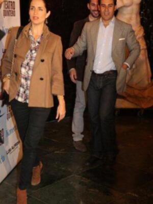 Francisco Rivera, con su novia Lourdes, feliz por la paternidad y la boda de su hermano pequeño