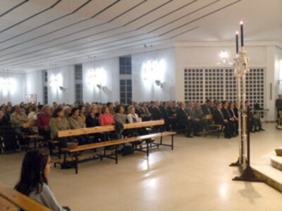 Solemne Función Eucarística con el Cristo de San Agustín en Santa Clara.