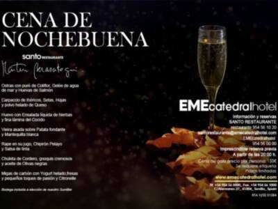 Planes Nochebuena y Fin de Año en EME Catedral Hotel (Sevilla)