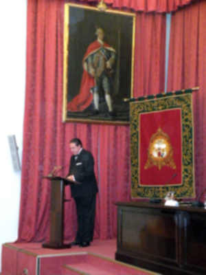 XXX Pregón de la cabalgata de Reyes Magos por Jorge Urrutia.