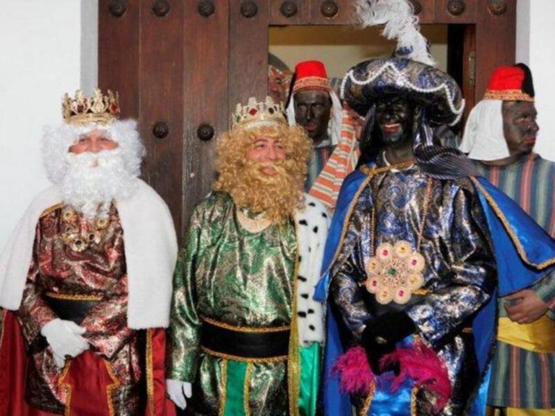 Jesulín de Ubrique, con nueva nariz, despide el año como rey Baltasar