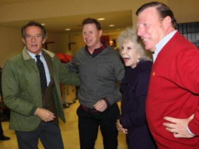 La duquesa de Alba se divierte con imitación que de ella hacen los Morancos 