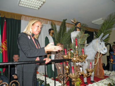 . X Exaltación de la saeta en la Asociación de vecino El Pueblo