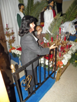 . X Exaltación de la saeta en la Asociación de vecino El Pueblo