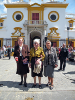 XXVII Exhibición de enganche en la Real Maestranza de Caballería de la feria de Abril.