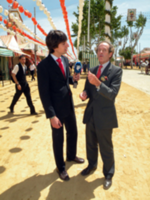 En la ciudad de los farolillos no mermaron las ganas de feria.