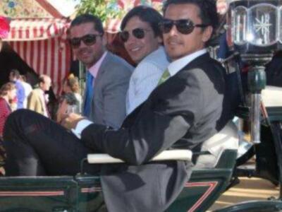 Numerosos personajes conocidos en Feria de Sevilla 2012