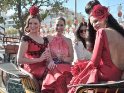 Numerosos personajes conocidos en Feria de Sevilla 2012