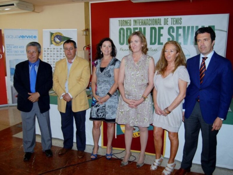 Todo listo en el Club Náutico para el XXI Open de Sevilla-Memorial Ricardo Villena de tenis
