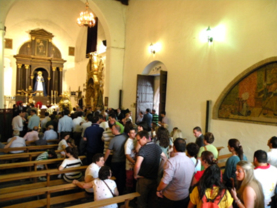 Gran expectación en el cabido de Elecciones de la Hermandad de la Vera-cruz de Alcalá del Rio.