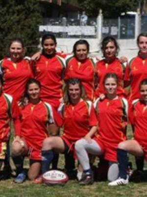 Las jugadoras de rugby a siete de la Universidad de Sevilla, indignadas con el SADUS‏