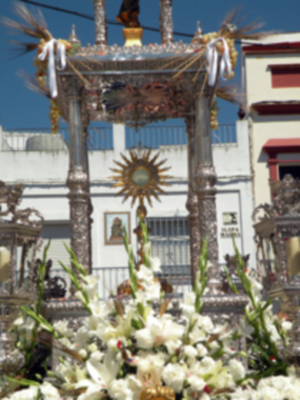 Procesión del Corpus Christi de la Villa de Alcalá del Río 2012 (Sevilla)
