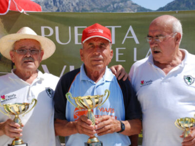 XIV Copa Federación de bolo andaluz: Antonio Castillo, Rey de la Montaña en Cazorla.