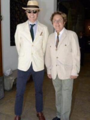 Bautizo de Manuela, nieta de Carmen Tello