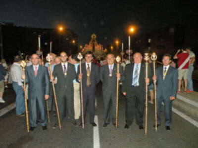 Medio siglo de devoción de todo un barrio, la huerta del Carmen.