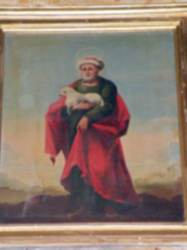 Retablo de Santa Ana del Siglo XVI en la parroquia de Alcalá del Río.