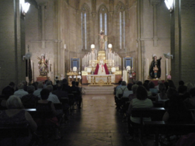 Sevilla. Antonio Melado Prado Pregono el XXVII Canto Poético a la Stma. Virgen de la Aurora. 
