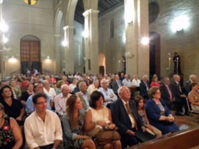 Sevilla. Antonio Melado Prado Pregono el XXVII Canto Poético a la Stma. Virgen de la Aurora. 