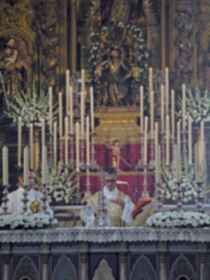 Provincia.Solemne Función Religiosa, en honor al Sr. San Gregorio de Osset, Patrón de Alcalá del Río.