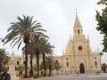 Iglesia de San Juan Bautista en Almería, España.